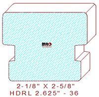 Handrail 2-5/8" - 36 Handrail 2-5/8" - 36
