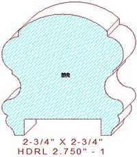 Handrail 2-3/4" - 1 Handrail 2-3/4" - 1