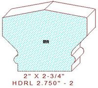 Handrail 2-3/4" - 2 Handrail 2-3/4" - 2