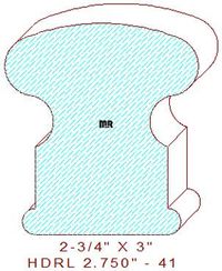 Handrail 2-3/4" - 41 Handrail 2-3/4" - 41