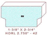 Handrail 2-3/4" - 42 Handrail 2-3/4" - 42