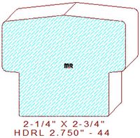 Handrail 2-3/4" - 44 Handrail 2-3/4" - 44