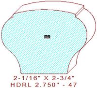Handrail 2-3/4" - 47 Handrail 2-3/4" - 47