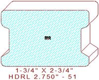 Handrail 2-3/4" - 51 Handrail 2-3/4" - 51