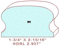 Handrail 2-15/16" Handrail 2-15/16"