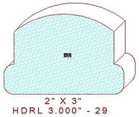 Handrail 3" - 29 Handrail 3" - 29