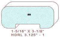 Handrail 3-1/8" - 1 Handrail 3-1/8" - 1
