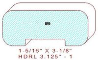 Handrail 3-1/8" - 1 