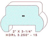 Handrail 3-1/4" - 15 Handrail 3-1/4" - 15