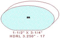 Handrail 3-1/4" - 17