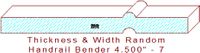 Handrail 4-1/2" - 7 Handrail 4-1/2" - 7