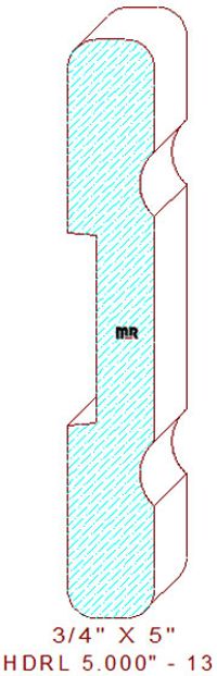 Handrail 5" - 13 Handrail 5" - 13