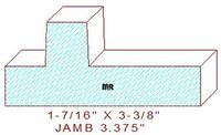 Door Jamb 3-3/8" Door Jamb 3-3/8"