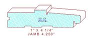 Door Jamb 4-1/4" Door Jamb 4-1/4"