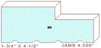 Door Jamb 4-1/2" Door Jamb 4-1/2"