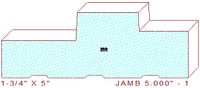 Door Jamb 5" - 1 Door Jamb 5" - 1