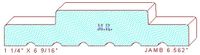 Door Jamb 6-9/16" Door Jamb 6-9/16"
