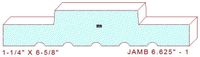 Door Jamb 6-5/8" - 1 Door Jamb 6-5/8" - 1