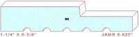 Door Jamb 6-5/8" Door Jamb 6-5/8"