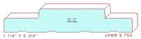 Door Jamb 6-3/4" Door Jamb 6-3/4"