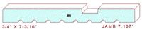 Door Jamb 7-3/16" Door Jamb 7-3/16"