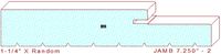 Door Jamb 7-1/4" - 2 Door Jamb 7-1/4" - 2