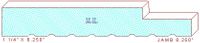 Door Jamb 8-1/4" Door Jamb 8-1/4"