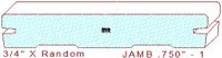 Door Jamb 3/4" - 1 Door Jamb 3/4" - 1