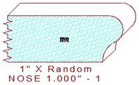 Nosing 1" - 1 Nosing 1" - 1