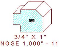 Nosing 1" - 11 Nosing 1" - 11