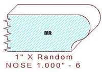 Nosing 1" - 6 Nosing 1" - 6