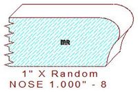 Nosing 1" - 8 Nosing 1" - 8