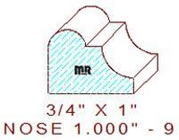 Nosing 1" - 9 Nosing 1" - 9