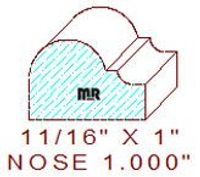 Nosing 1" Nosing 1"