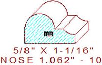 Nosing 1-1/16" - 10 Nosing 1-1/16" - 10