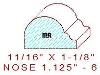 Nosing 1-1/8" - 6