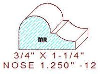 Nosing 1-1/4" - 12 Nosing 1-1/4" - 12