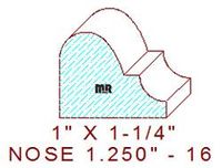 Nosing 1-1/4" - 16