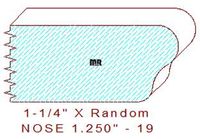 Nosing 1-1/4" - 19 Nosing 1-1/4" - 19