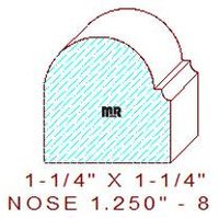 Nosing 1-1/4" - 8 Nosing 1-1/4" - 8