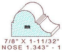 Nosing 1-11/32" - 1 Nosing 1-11/32" - 1