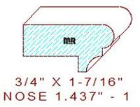Nosing 1-7/16" - 1 Nosing 1-7/16" - 1