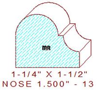 Nosing 1-1/2" - 13 Nosing 1-1/2" - 13