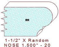 Nosing 1-1/2" - 20 