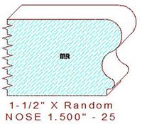 Nosing 1-1/2" - 25