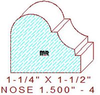 Nosing 1-1/2" - 4