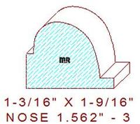 Nosing 1-9/16"- 3 Nosing 1-9/16"- 3