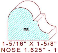 Nosing 1-5/8" - 1 Nosing 1-5/8" - 1