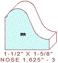 Nosing 1-5/8" - 3