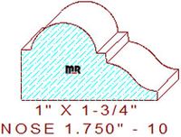 Nosing 1-3/4" - 10 Nosing 1-3/4" - 10
